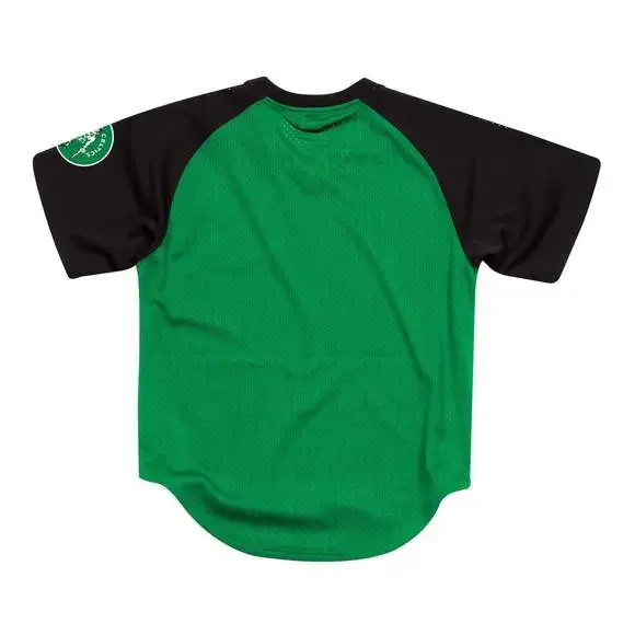 [BA87OQ-BCE-E-JXS] Mens Mitchell & Ness NBA Final Seconds Mesh V-Neck Celtics